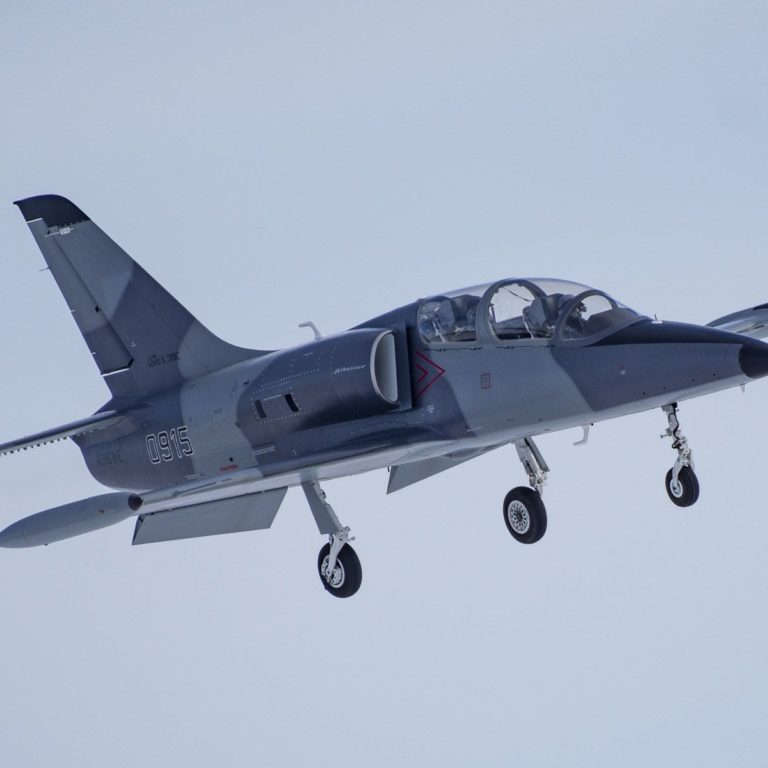 L39-2 grey in flight
