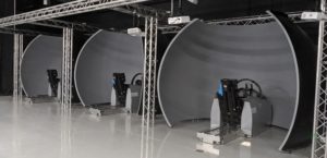 144840222_10161506149763018_695225035975699777_o Semi-dome grey coloured simulators at ITTC Tactical Training Centre in London, Ontario