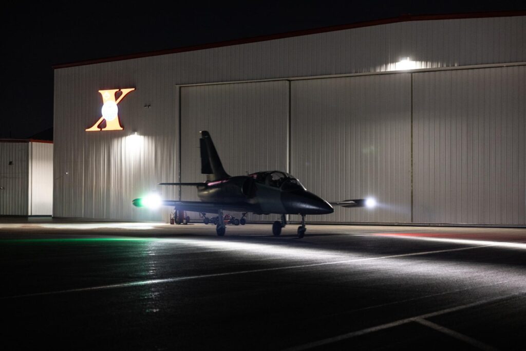 y (5) L39 taxi from ramp during night sorties