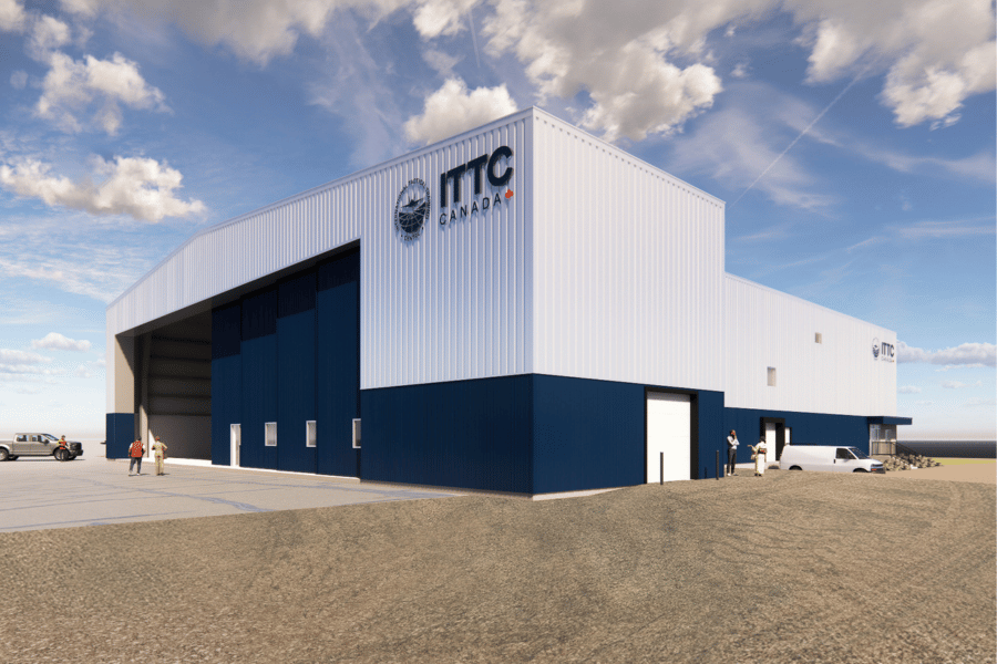 ITTC Hangar render