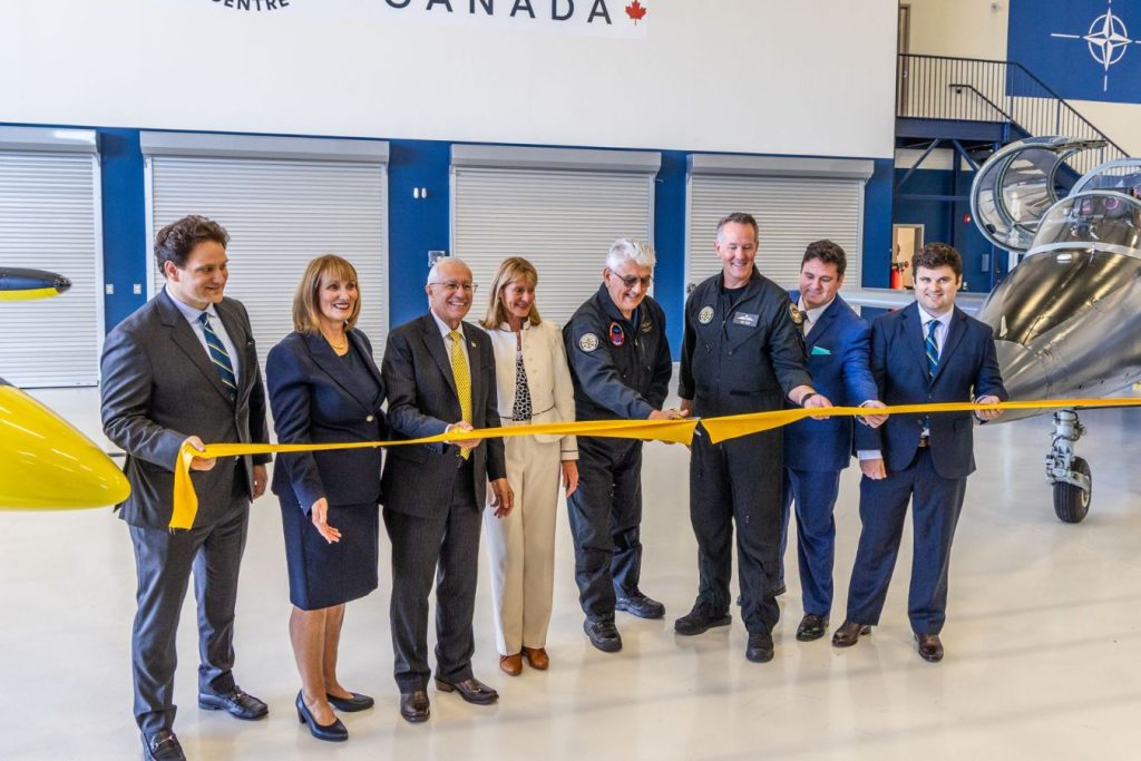 1 ITTC leadership team cutting ribbon to grand opening North Bay