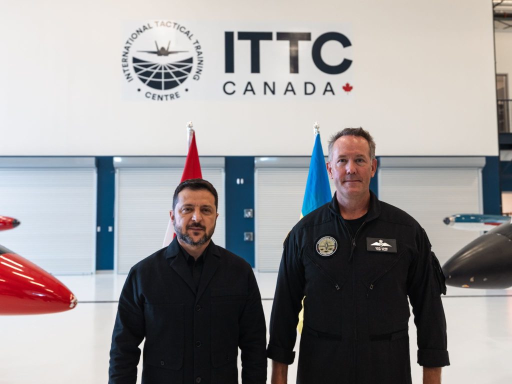 1789328107385 President Volodymyr Zelenskyy with CEO, ITTC/ITPS Dave Lohse